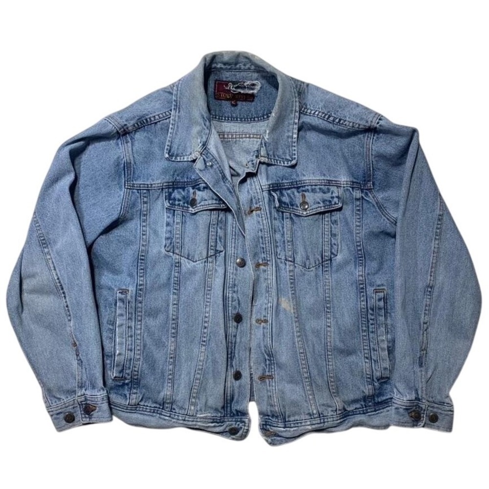 Vintage Stony River Heavyweight Denim Trucker Jacket